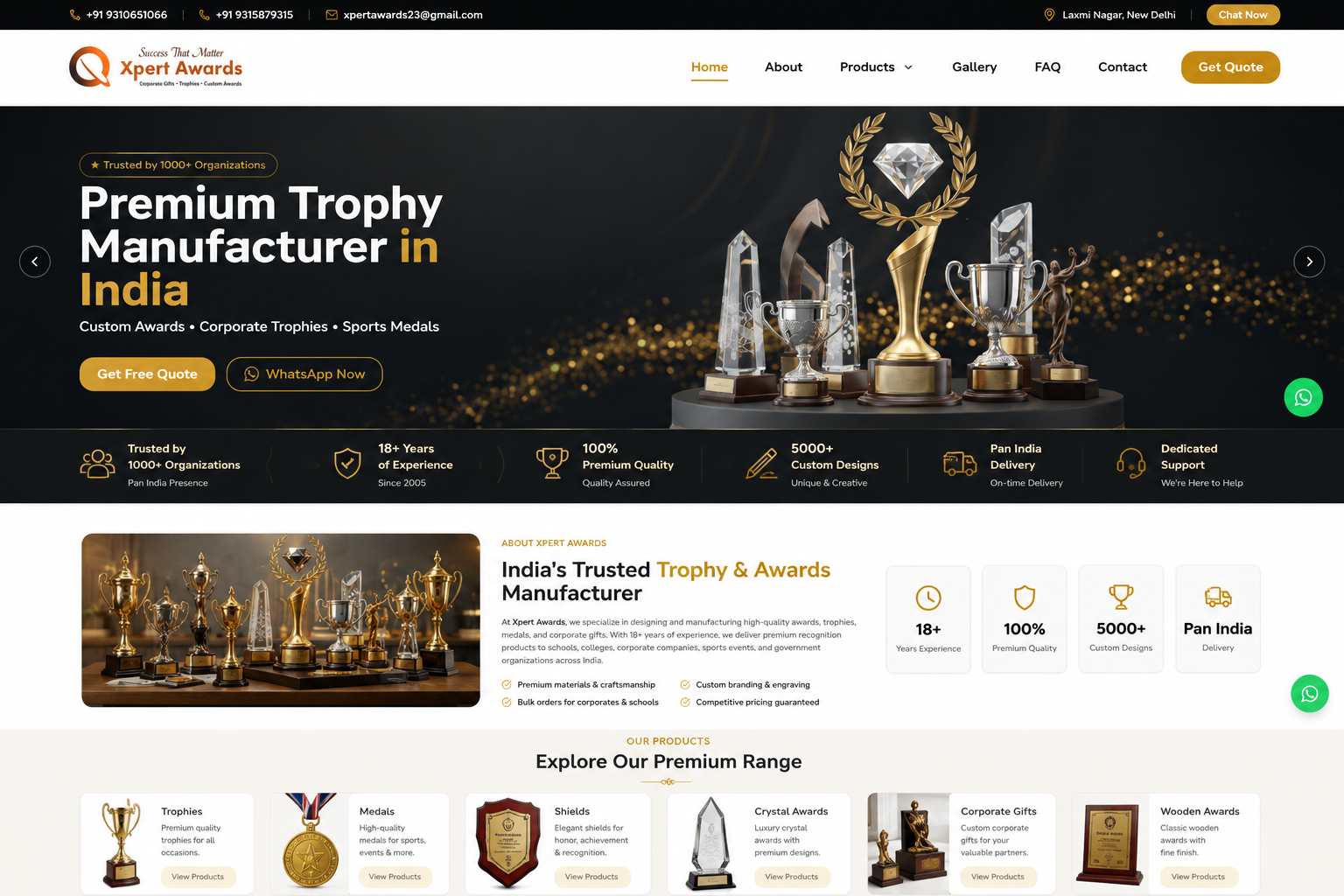 Xpert Awards project preview